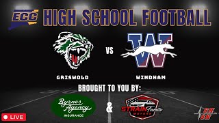 Griswold  Windham Boys High School Football [upl. by Strep]