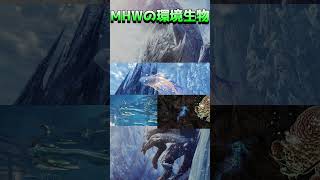 モンハンワールドの環境生物 shorts MHW MHWIB 雑学 モンハン vtuber みやなり [upl. by Mikel933]