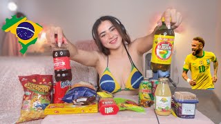 Probando Dulces Brasileños🇧🇷🤪ASMR🎙 Holy Yoly💖 [upl. by Caro]