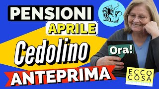 PENSIONI 👉 ANTEPRIMA CEDOLINO APRILE 2024 🔎 Ecco cosa conterrà questo mese [upl. by Auburta294]