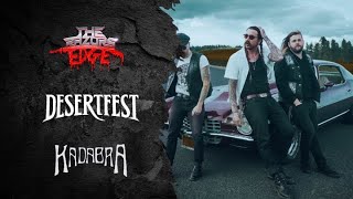 The Razors Edge  Interview with Kadabra at DesertFest London [upl. by Neelrahs]