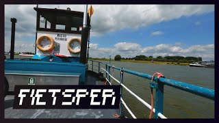 Bikepacking Berg en Dal and Reichswald Crossing the Waal by Ferry at Millingen [upl. by Partan]