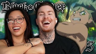 THEIR JOURNEY BEGINS  Black Clover Episode 3 Reaction [upl. by Meta24]