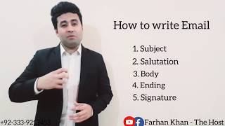 How to write Email Urdu [upl. by Charlie]