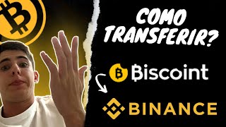 COMO TRANFERIR BITCOINS DA BISCOINT PARA BINANCE  SIMPLES e RÁPIDO [upl. by Zoila]