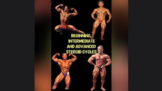 BEGINNING INTERMEDIATE AND ADVANCED STEROID CYCLES youtube video [upl. by Kimbell]