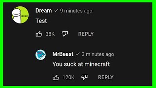 only MrBeast and Dream can comment this video [upl. by Gemoets346]