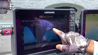 How to use Lowrance HDS Live to check the Tides on Tidal Waters [upl. by Dnomed]