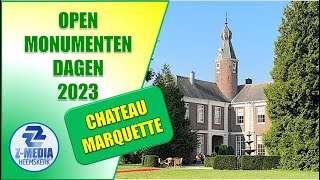 Open Monumentendagen 2023 Chateau Marquette Heemskerk 4k [upl. by Driscoll]