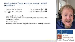 Predicate logic continued Lecture 3 of quotFormal Methods for Philosophers of Sciencequot [upl. by Esyned]