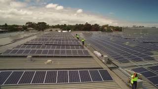 Energy Aware  1044MW Commercial Solar Power Installation [upl. by Leksehcey930]