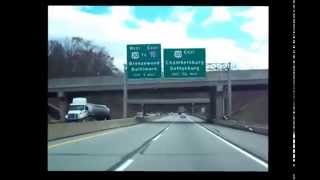 Bike the Abandoned Pennsylvania Turnpike 10 miles in 7 Minutes [upl. by Arron]