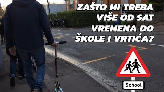 Zašto mi treba više od sat vremena do škole i vrtića 🚸 [upl. by Imalda13]