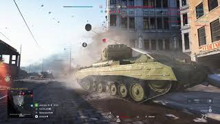 Battlefield 5 Valentine MK VIII Tank Gameplay No Commentary [upl. by Atinhoj]