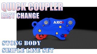 quick coupler multi lock [upl. by Korrie294]