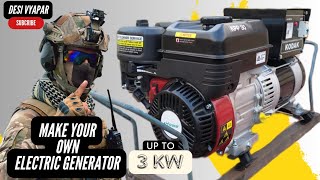 Honda Generator Make Your Generator 1kw Upto 3kw desivyapar generator honda [upl. by Iuqcaj]