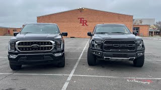 Tuned F150 Coyote 50 vs Tuned 35 Raptor Ecoboost Part 1 [upl. by Wadesworth]