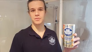 Bar Keepers Friend Guide to Removing Residue from Shower Doors [upl. by Siegfried]