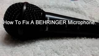 How to fix a microphone [upl. by Almeda231]