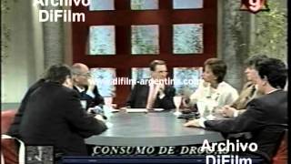 DiFilm  Debate por el Consumo de Drogas 1996 [upl. by Dlnaod]