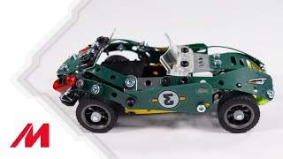 Meccano  5 Model Roadster  Build 1 [upl. by Jestude100]