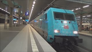 Werbeglück am Berliner Hauptbahnhof FULL HD [upl. by Leahcimdivad]