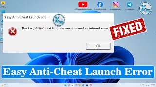 ✅ How To Fix Easy Anti Cheat Launch Error [upl. by Setsero]