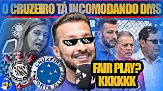 🦊😎 MITOU DIRETOR do CRUZEIRO responde LEILA do PALMEIRAS e outros PRESIDENTES de times do BRASIL [upl. by Anasxor]