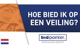 Hoe koop ik producten op de Bidpointer online veiling platform Nederlands [upl. by Vaughn596]