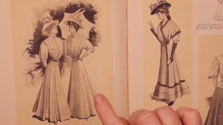 ASMR Tracing Magazines from 1908 Soft SpokenWhisper [upl. by Kaufman749]