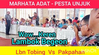 pestapernikahan  MARHATA ADAT  Paranak Marga Pakpahan Dohot Parboru Marga Lbn Tobing [upl. by Marienthal70]