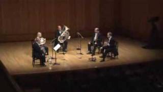 Chicago Brass Soloist Quintet For Brass Op73 No1 [upl. by Pheni]