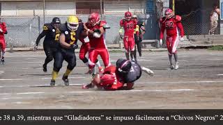 Perros y Gladiadores disputan campeonatos de futbol americano desde la cárcel [upl. by Marlo]