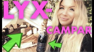 vlogg LYXIGASTE CAMPINGEN ⛺ glamping [upl. by Pettiford]