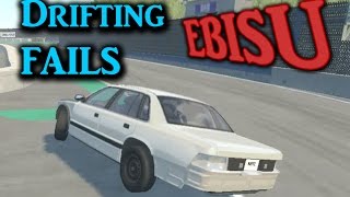 Drifting Fails EBISU  BeamNG Drive [upl. by Ahsimek]