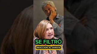 🚨ASÍ FUE LA REACCIÓN DE XOCONOSTLE DURANTE EL DEBATE🚨l politica viral comedia [upl. by Dnilazor]