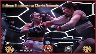 Combat Night 154  Broward  Juliana Fontoura vs Gloria Dacosta [upl. by Llyrad]