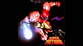 Super Metroid  Sound In Action  02 Crateria The Space Pirates Appear [upl. by Nivrehs]