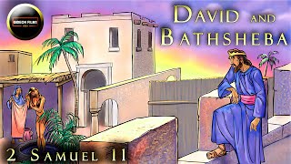 David and Bathsheba  2 Samuel 11  Uriah the Hittite  Joab  David saw a woman bathing Bible Story [upl. by Marchelle983]