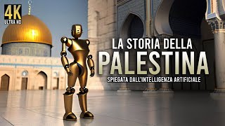 LA STORIA DELLA PALESTINA Spiegata da ChatGPT 𝟺𝙺 [upl. by Yrag]