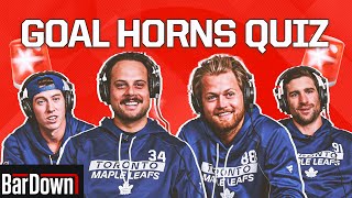 CAN NHLERS PASS THIS NHL GOAL HORNS QUIZ [upl. by Lissi]