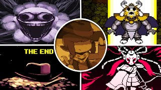 Undertale Yellow  All Endings Pacifist Genocide Neutral Ending [upl. by Abert]