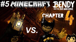 Bendy and the Ink Machine Chapter 4 in Minecraft Part 5  Map Showcase [upl. by Netsreik]