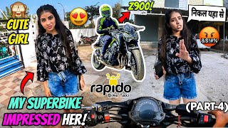 Rapido SUPERBIKE Prank Gone Wrong😰 Angry Cute Girl😡Part4 [upl. by Cale]