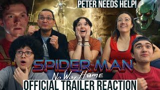 SPIDERMAN NO WAY HOME OFFICIAL TRAILER REACTION  Trailer 2  MaJeliv Reacts  Peter needs help [upl. by Varrian]