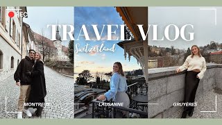 TRAVEL VLOG Exploring Montreux Lausanne and Gruyères  Breanna Crotty [upl. by Benenson]