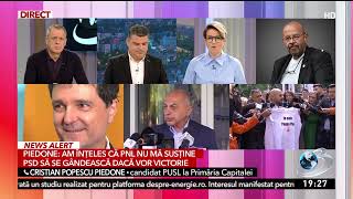 Cristian Popescu PiedoneVor ieși la vot cei care rezonează cu adevăratele probleme ale Capitalei [upl. by Hakim]