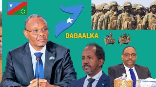 Dagaalka Laftagareen amp Xasan Sheekh oo meel adag maraya  Deni oo ina Diyaano u jawaabay  Mudug [upl. by Gitel74]