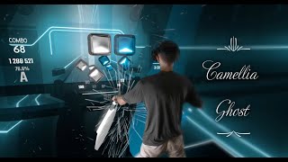 Beat Saber  Camellia  Ghost  Expert  Mixed Reality [upl. by Westley]