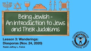 3 Being Jewish An Introduction to Jews and Their Judaisms [upl. by Aubrey]